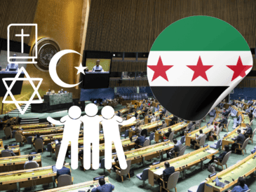 La ONU insiste en que el futuro de Siria no debe excluir a ninguna etnia ni religión. ONU/E. Debebe/CANVA.