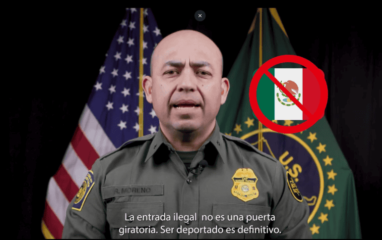 Según Moreno, se están empleando todos los recursos del estado para asegurar que la entrada ilegal tenga consecuencias. X/ @USEmbassyMEX