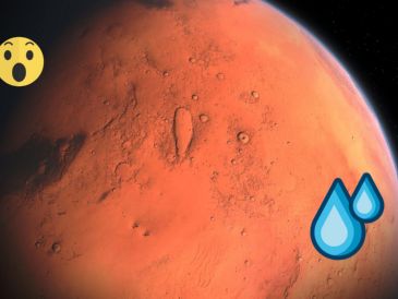 Cada año puede aparecer agua en estado líquido sobre la duna de Marte. Pexels y Canva
