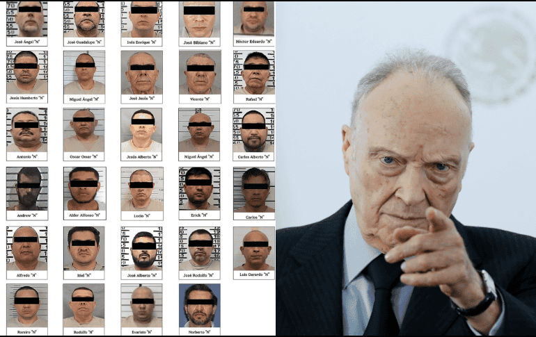 El jueves, México entregó a los capos que eran requeridos en Estados Unidos por sus vínculos con organizaciones criminales por tráfico de drogas. EFE/M. GUZMÁN ESPECIAL