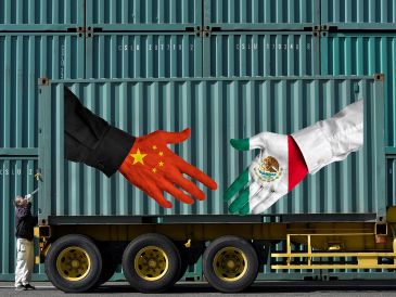 La Secretaría de Economía intensificó sus acciones contra importaciones de China al imponer este lunes 3 de marzo cuotas compensatorios e investigaciones "antidumping" sobre ciertos productos. ESPECIAL / EFE y CANVA
