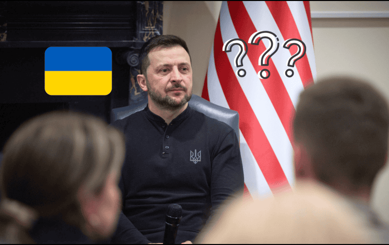 El presidente de Ucrania, Volodímir Zelenski, menciona la necesidad de una paz duradera y garantizar la seguridad de su gente y pueblos. X/@ZelenskyyUa