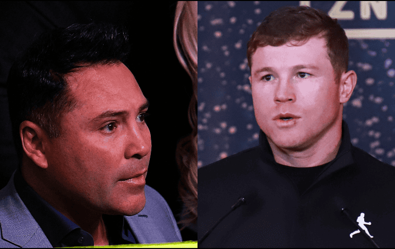 De la Hoya señaló que el estadounidense, David Benavidez, sería un rival más adecuado para arrebatarle los títulos a Bivol. ESPECIAL / IMAGO7 / EL INFORMADOR