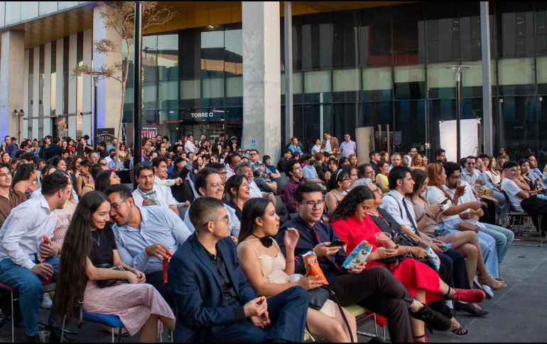 La noche del 2 de marzo, Ciudad Creativa Digital se convirtió en el epicentro del cine en Guadalajara con la primera edición de Noche de Cine y Estrellas. ESPECIAL/ Ciudad Creativa