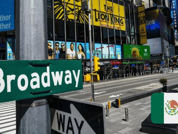 Varios mexicanos han llevado sus historias a Broadway. AFP / ARCHIVO