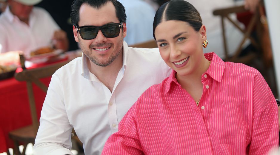 Rodrigo Aguirre y Leticia Hernández en la séptima corrida de toros Temporada 2025. GENTE BIEN JALISCO / C. Jimeno