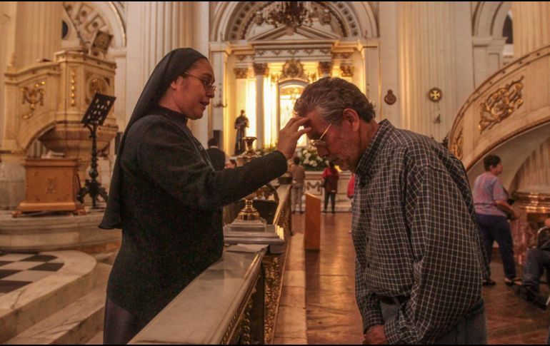 El Miércoles de Ceniza da inicio a la Cuaresma para la fe Católica. EL INFORMADOR / ARCHIVO