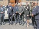 Parte del grupo de empresarios que se reunió con la Presidenta Claudia Sheinbaum en Palacio Nacional. EL UNIVERSAL