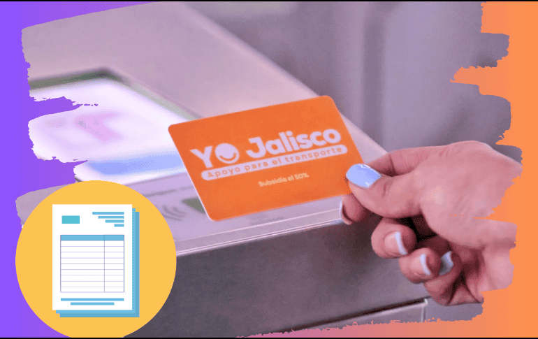 Las tarjetas de Yo Jalisco Apoyo para el Transporte pueden emplearse en sistemas de transporte de la ZMG, Lagos de Moreno, Ciudad Guzmán y Puerto Vallarta y Tepatitlán. ESPECIAL/Gobierno de Jalisco