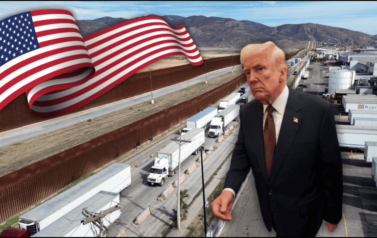 Donald Trump anunció un emplazamiento a la aplicación de aranceles a productos que importa desde México. EFE / AP / ARCHIVO