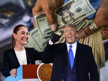 El peso mexicano se fortaleció ante el dólar tras una llamada entre Claudia Sheinbaum y Donald Trump. ESPECIAL / EL INFORMADOR, SUN y AP