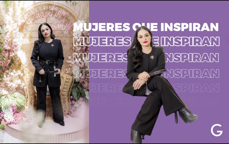 La especialista en skincare, Clarissa Valdez para la edición: Mujeres que inspiran. GENTE BIEN JALISCO / A. Rodriguez