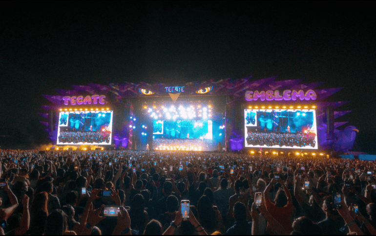 El festival de música Tecate Emblema 2025 está preparado para cautivar a su público. X/@TecateEmblema