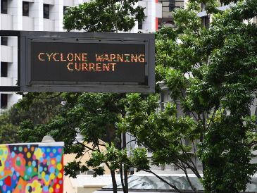 Los estados del este de Australia se preparan para la llegada del ciclón Alfred.EFE