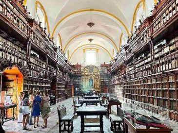 La biblioteca más antigua de América está en México. SUN / ARCHIVO