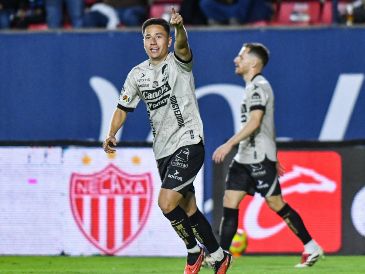 Óscar Macías hizo el gol que le dio los tres puntos al Atlético San Luis. IMAGO7/O. Puga