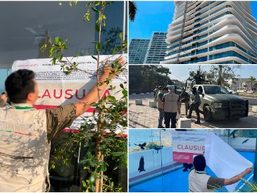 La Profepa clausuró tres desarrollos inmobiliarios en Puerto Vallarta. ESPECIAL / Gobierno de México