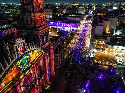 Con gritos, pancartas y pasos firmes, miles de mujeres tomaron las calles de Guadalajara, exigiendo justicia, seguridad y un alto a la violencia. EL INFORMADOR/A. Navarro