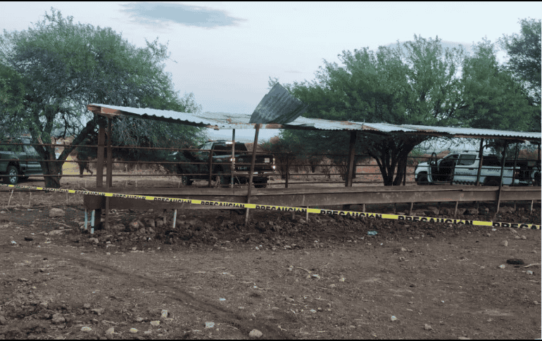 Los dispositivos fueron asegurados y puestos a disposición del ministerio público, mientras que el material contenido en cilindros fue destruido. ESPECIAL/Secretaría de Seguridad estatal