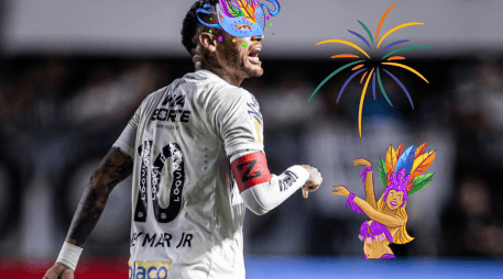 El 10 del Santos no se ha pronunciado respecto a la polémica de su ausencia. X/@SantosFC