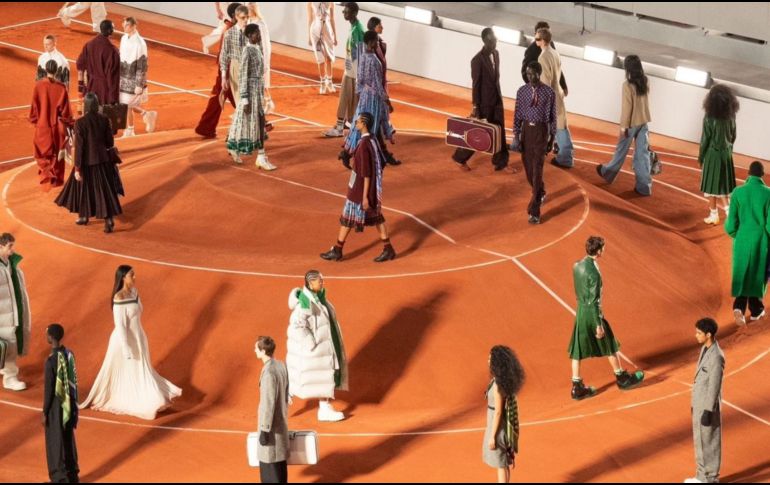 Lacoste en la semana de la moda en París. CORTESÍA