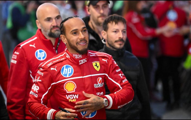 La temporada 2025 de la F1 contará con varios cambios importantes, principalmente la llegada del veterano Lewis Hamilton a Ferrari tras 12 años en Mercedes. AFP / ARCHIVO