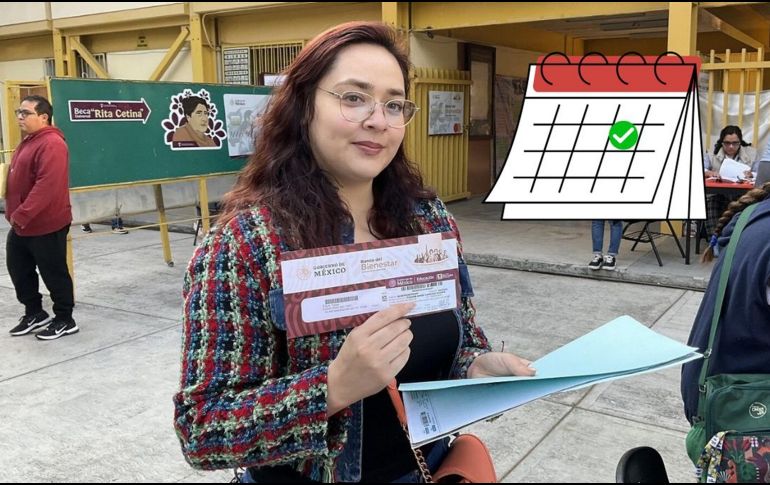 Las tarjetas  para la beca Rita Cetina siguen entregándose en todas las secundarias públicas del país a las madres, padres o tutores. ESPECIAL / PROGRAMAS PARA EL BIENESTAR