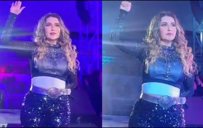 Alicia Villarreal habla de lo ocurrido con Cruz Martínez. ESPECIAL