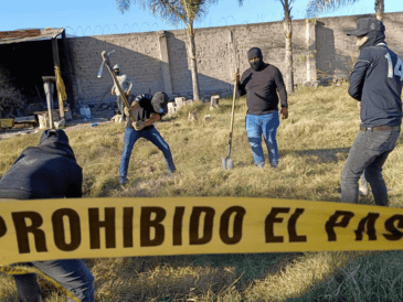 Durante la tarde del pasado viernes 7 de marzo, el colectivo de búsqueda de personas desaparecidas dio con el Rancho Izaguirre, ubicado en el municipio Teuchitlán. FACEBOOK / Guerreros Buscadores De Jalisco