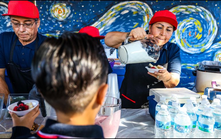 El programa tiene la intención de fomentar una alimentación más saludable en los niños. El INFORMADOR / A. Navarro