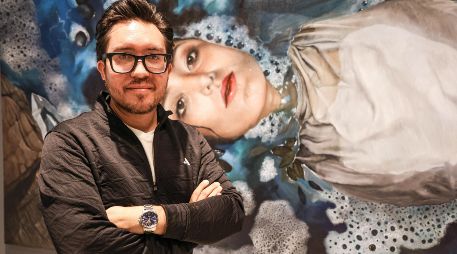 'Delirios abisales' del artista Ermilo Espinosa, muestra conformada por obras realizadas a lo largo de más de una década. EL INFORMADOR / A. NAVARRO