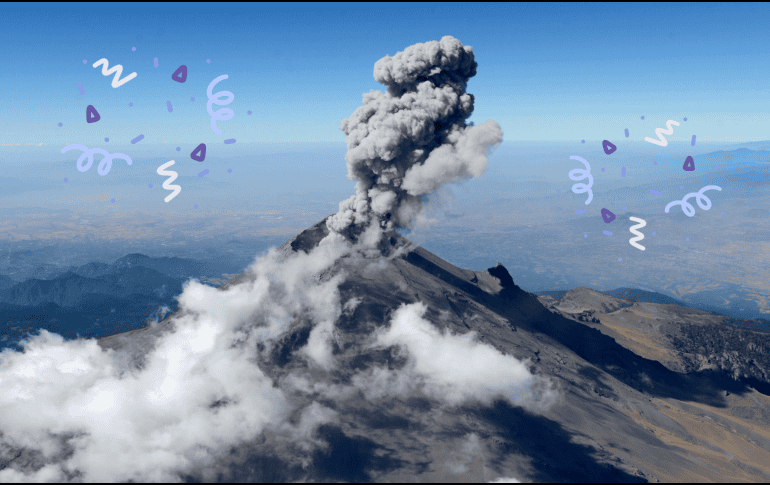 Las comunidades cercanas al volcán llevan ofrendas para mantenerlo en calma y agradecer su protección. ESPECIAL/Gobierno de México