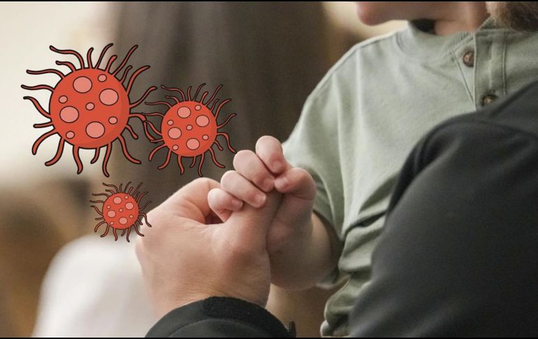 Niños menores de 5 años, los más contagiados por sarampión. AP / ARCHIVO