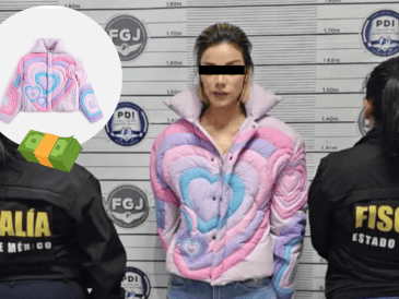 La modelo e influencer Aleska Génesis fue arrestada por la Fiscalía General de Justicia del Estado de México, acusada de robo. ESPECIAL.