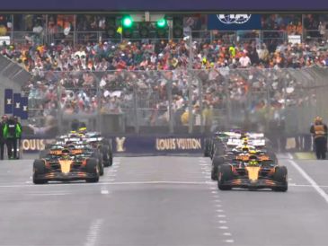 La lluvia en Melbourne trajo consecuencias previo al Gran Premio de Australia. X/ @F1.