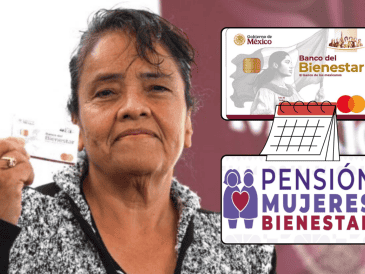 El apoyo de la Pensión Mujeres Bienestar consta de 3 mil pesos bimestrales. ESPECIAL/Programas para el Bienestar