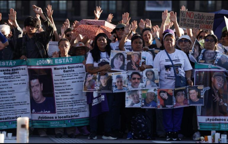 El senador sin grupo parlamentario pidió el apoyo de las bancadas del Senado para honrar el esfuerzo de las madres buscadoras. SUN/F. ROJAS