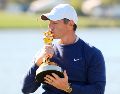 McIlroy llegó a las 39 victorias en su carrera y ahora mira al Masters de Augusta que se disputará dentro de un mes. AP/J. Nikhinson