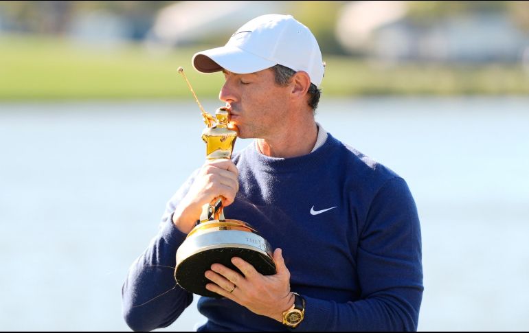 McIlroy llegó a las 39 victorias en su carrera y ahora mira al Masters de Augusta que se disputará dentro de un mes. AP/J. Nikhinson
