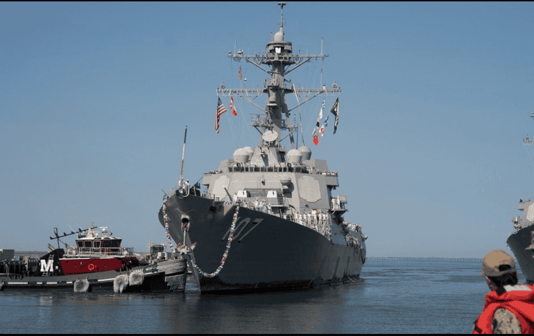 El despliegue del buque forma parte de un esfuerzo más amplio del Departamento de Defensa para reforzar la seguridad en la frontera sur de Estados Unidos. 
 X/@USNorthernCmd