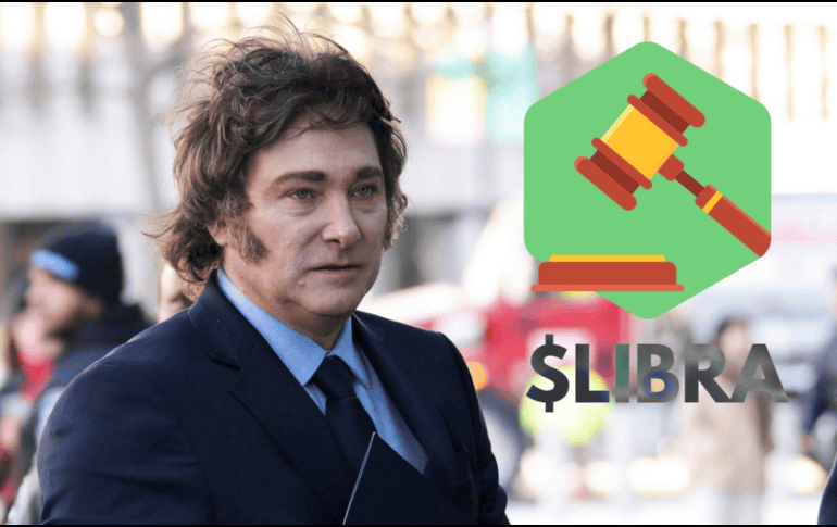 En Estados Unidos se presentó una demanda en contra de las entidades creadoras de $LIBRA, la criptomoneda promocionada por Milei. EFE / ARCHIVO