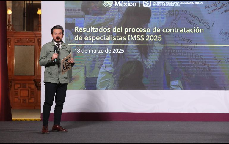 Más de 9 mil médicas y médicos fueron contratados en “Feria de Reclutamiento IMSS 2025”. ESPECIAL