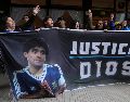 Las denuncias de la familia de Maradona señalan que murió por negligencia médica. AP/N. Pisarenko