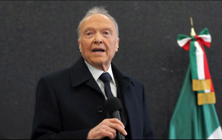 Alejandro Gertz Manero, titular de la Fiscalía General de la República. SUN/Archivo
