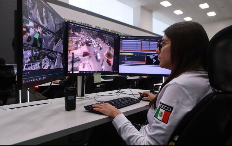 El sistema Escudo Urbano C5 participa en el monitoreo y análisis de la delincuencia. EL INFORMADOR/Archivo