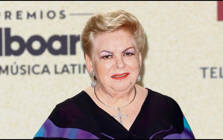 No se conoce el monto de la herencia que dejó  a cuánto asciende la herencia de Paquita la del Barrio. AFP/R. Varela