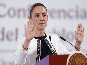 Claudia Sheinbaum dijo que la FGR "es autónoma, ellos deciden cómo informan, su información, cómo operan. Lo que tenemos es coordinación". EFE / I. Esquivel