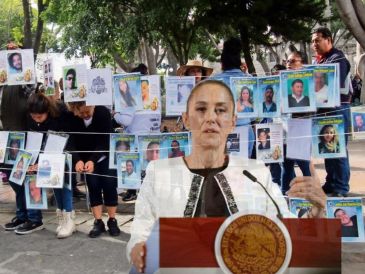 A lo largo de la carta, piden la remoción de la titular de la Comisión Nacional de Búsqueda (CNB). SUN / ARCHIVO / EFE / I. ESQUIVEL