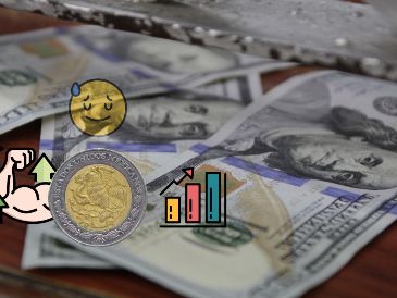 El peso mexicano reportó una apreciación frente al dólar para el inicio de semana. EL INFORMADOR / ARCHIVO