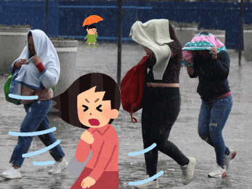 La masa de aire frío y el ingreso de humedad del golfo de México, ocasionarán chubascos con lluvias puntuales fuertes. SUN / ARCHIVO / CANVA